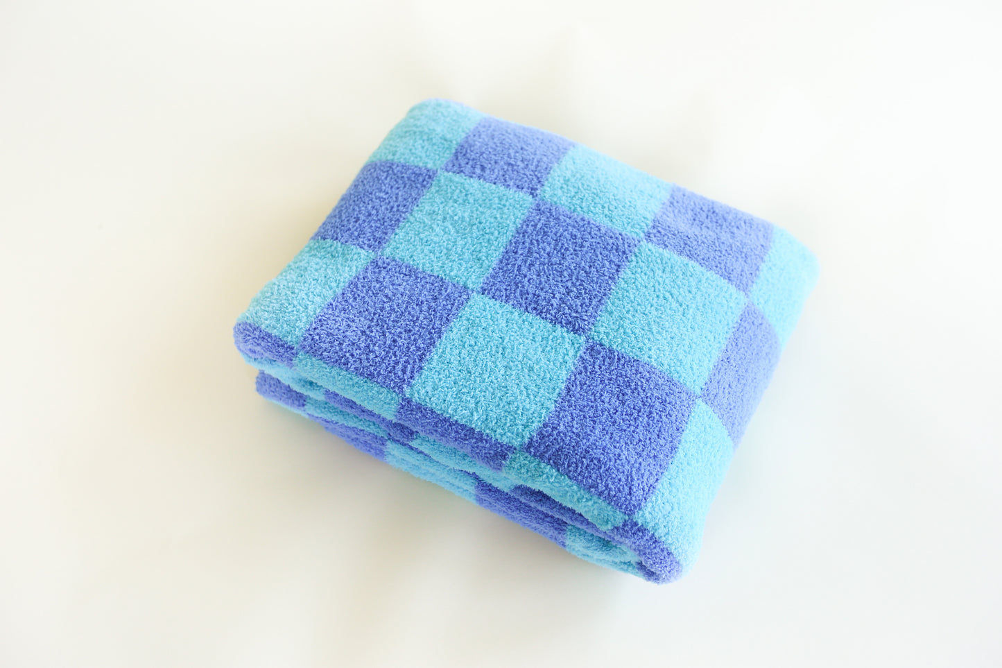 Blue Checkered Blanket