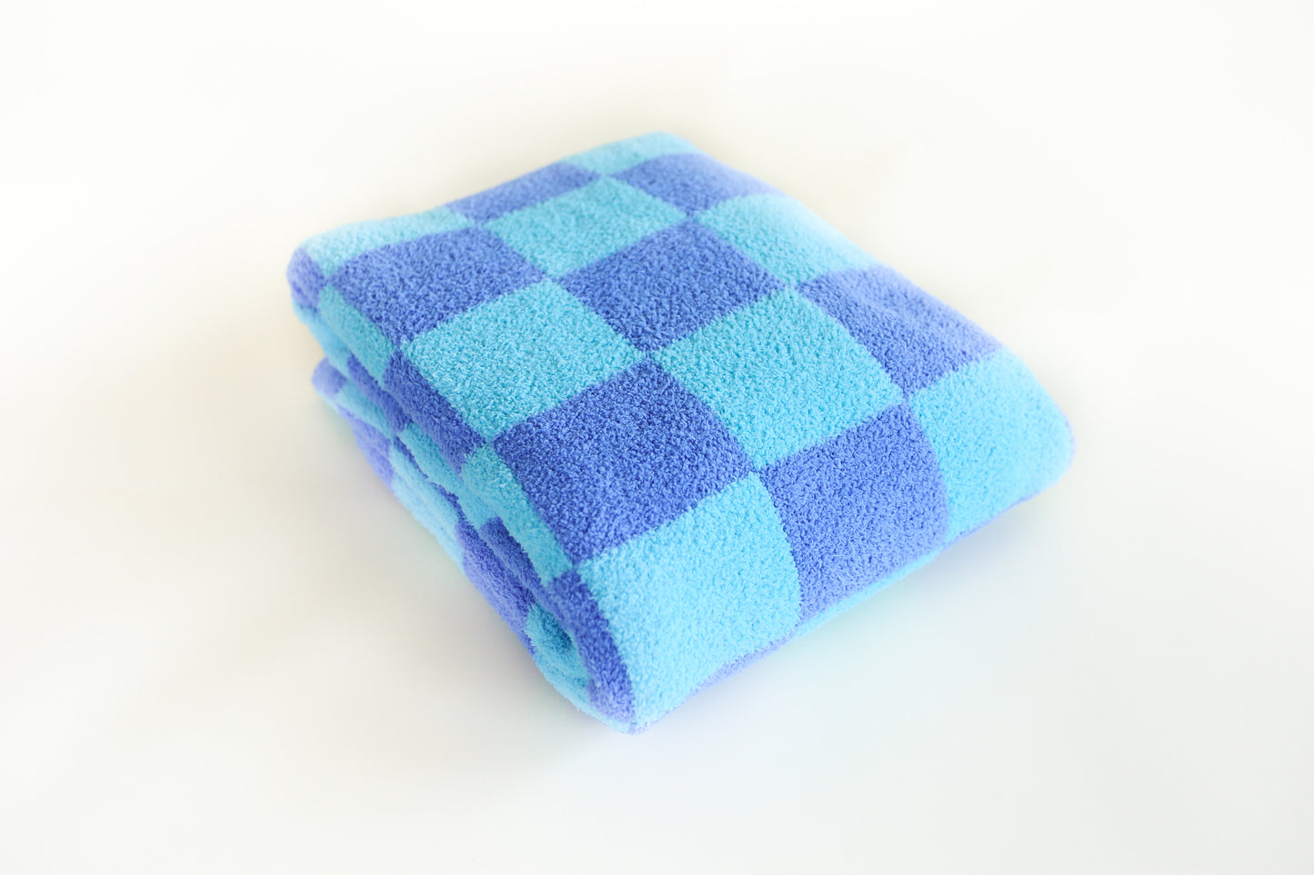 Blue Checkered Blanket