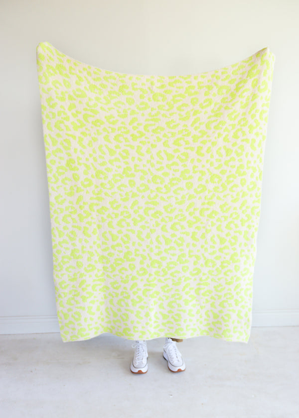 Green Leopard Blanket main image 0